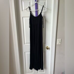 Calvin Klein Black Sleeveless Maxi Dress